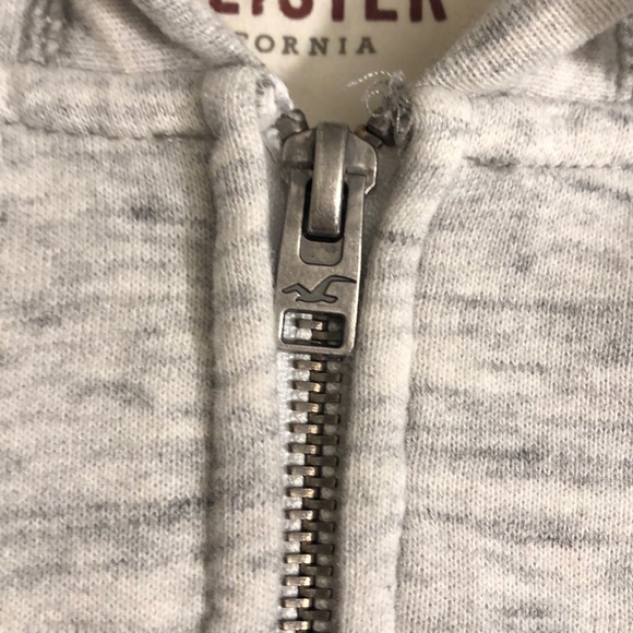 Hollister grey hoodie - Picture 3 of 4